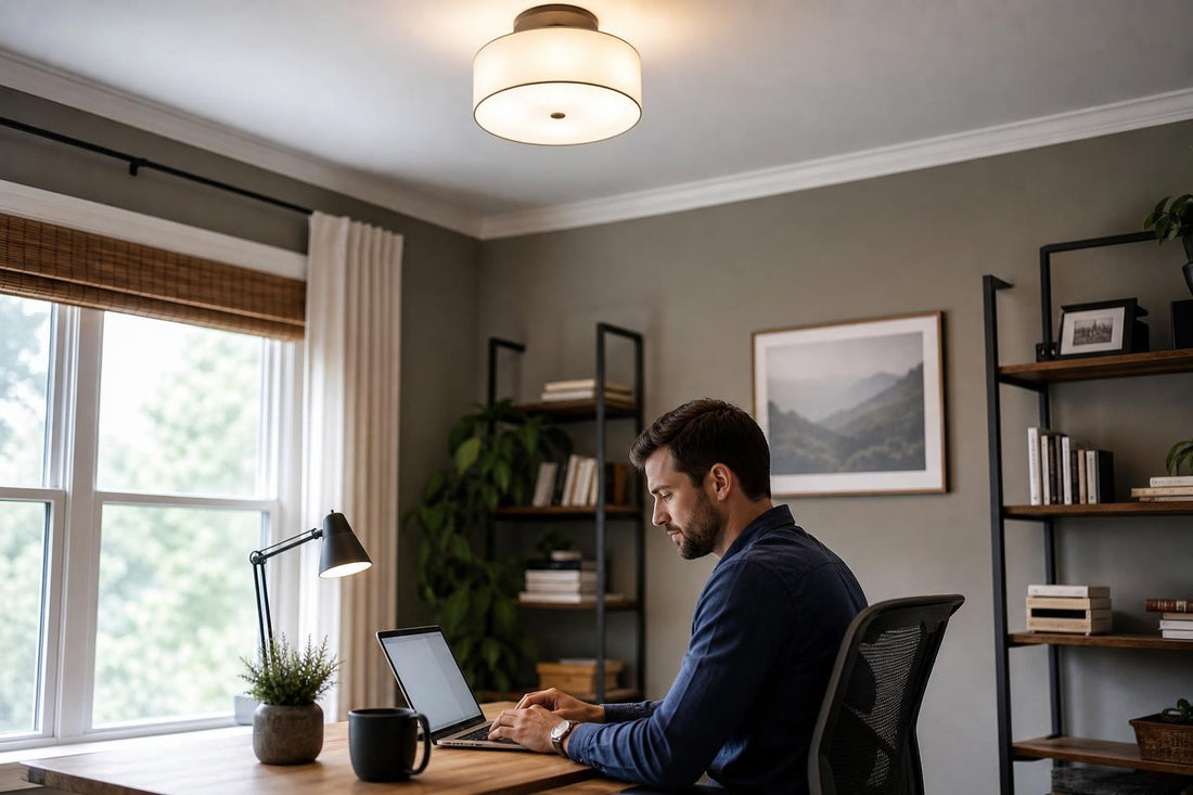 Best Ceiling Light for Home Office (2026 Buying Guide)