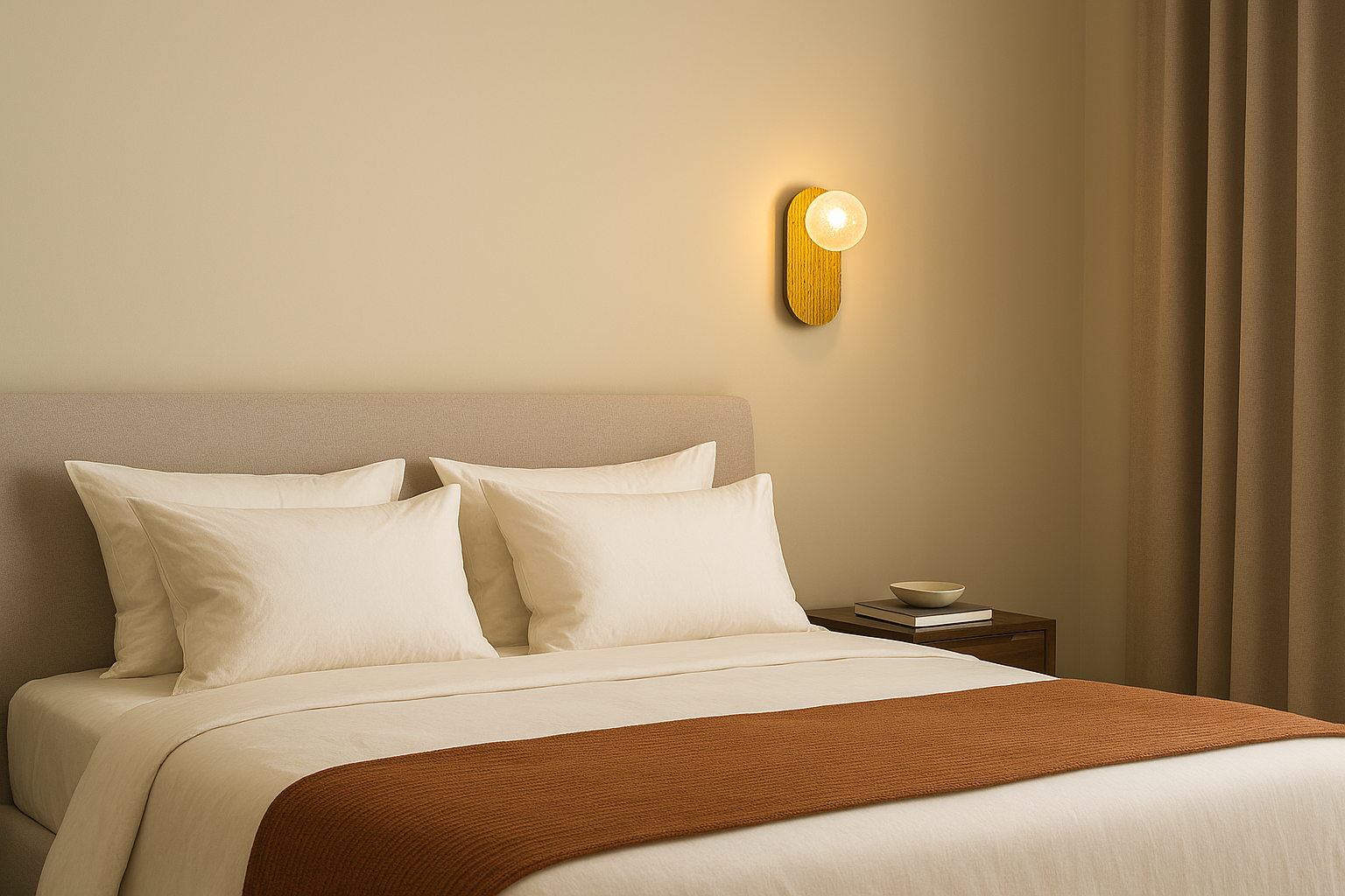 Auric Ember Wall Light