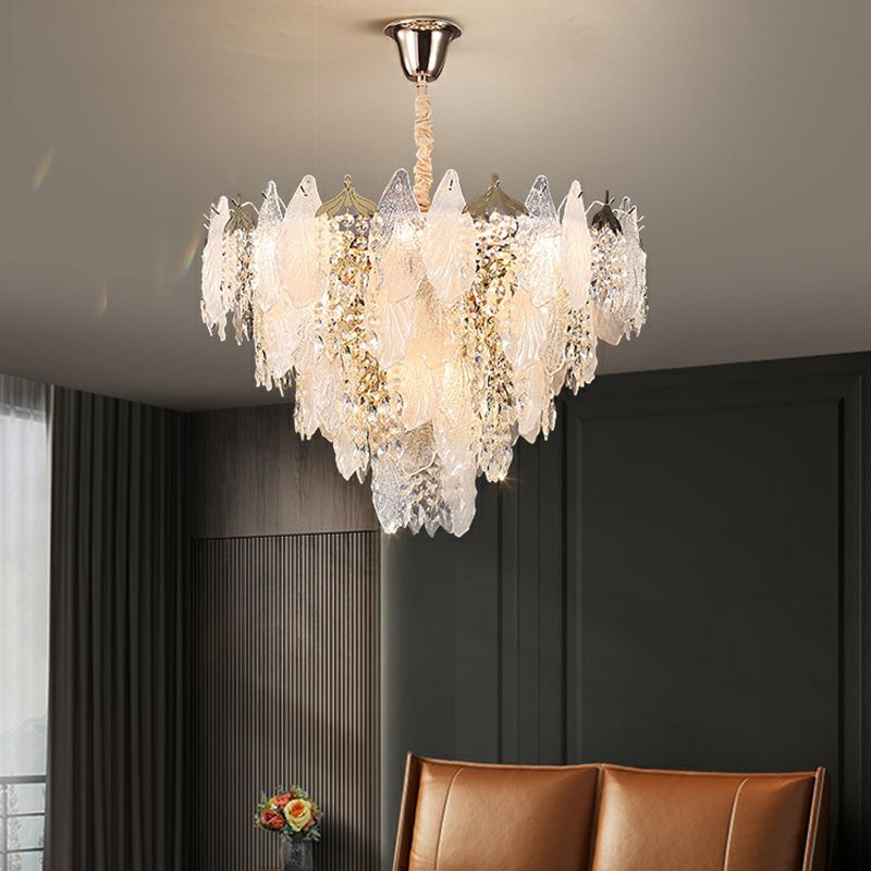 Feather Glow Chandelier