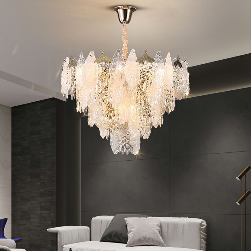 Feather Glow Chandelier