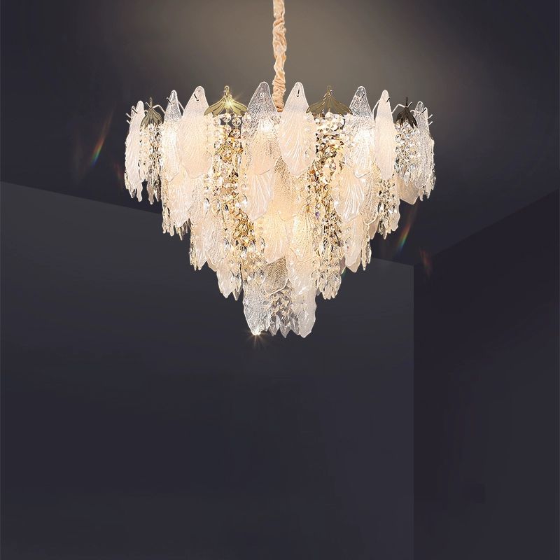 Feather Glow Chandelier