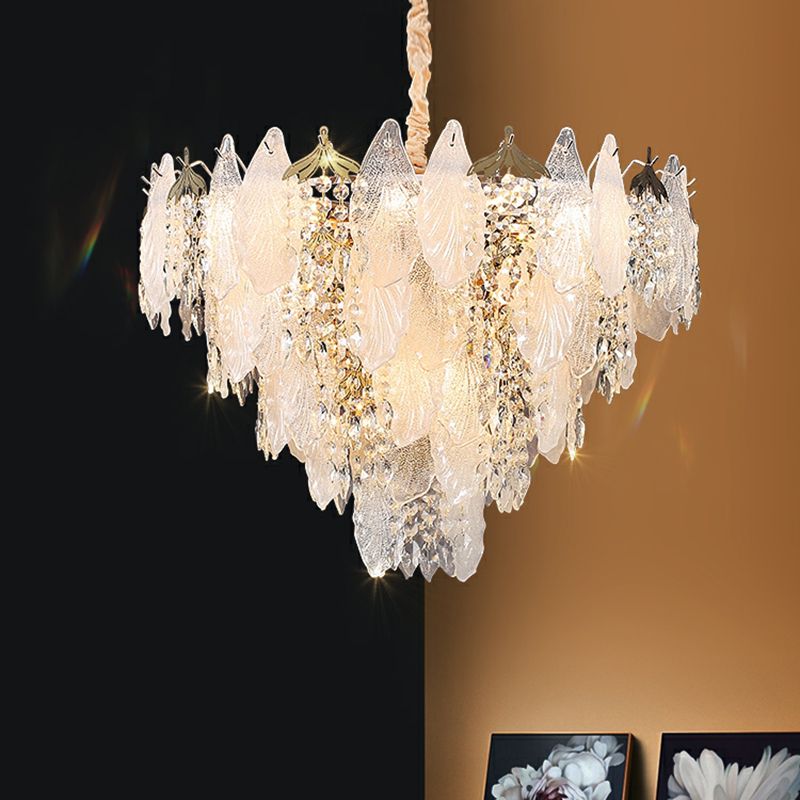 Feather Glow Chandelier