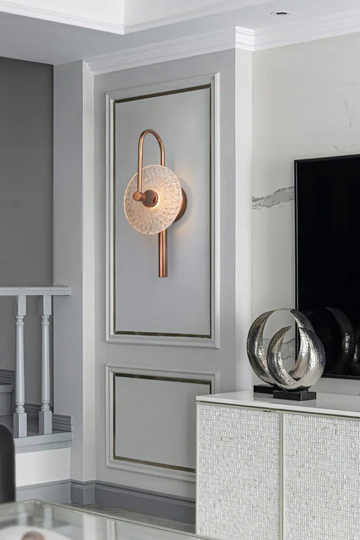 Halo Disc Wall Light