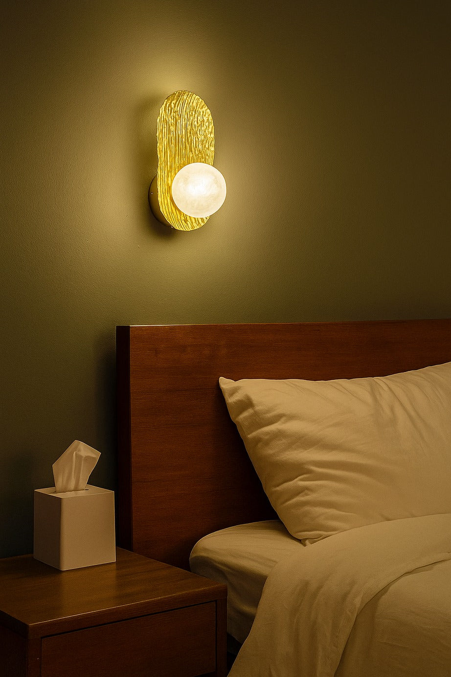 Auric Ember Wall Light