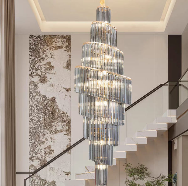 Spiral Glow Chandelier